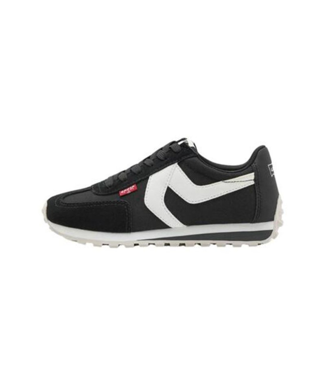 Zapatillas Levis Stryder Red Tab S Mujer Negro
