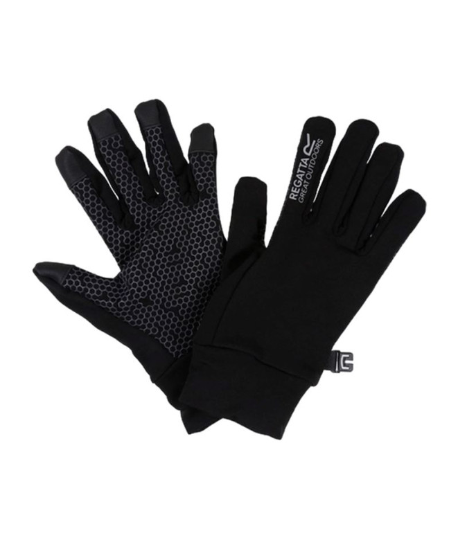 Guantes de Montaña Regatta Grippy II Negro/Gris...
