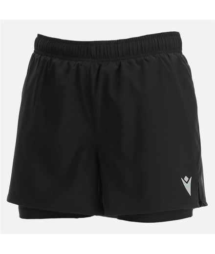 Pantalón de Pádel Macron Cb Carolina Negro Mujer