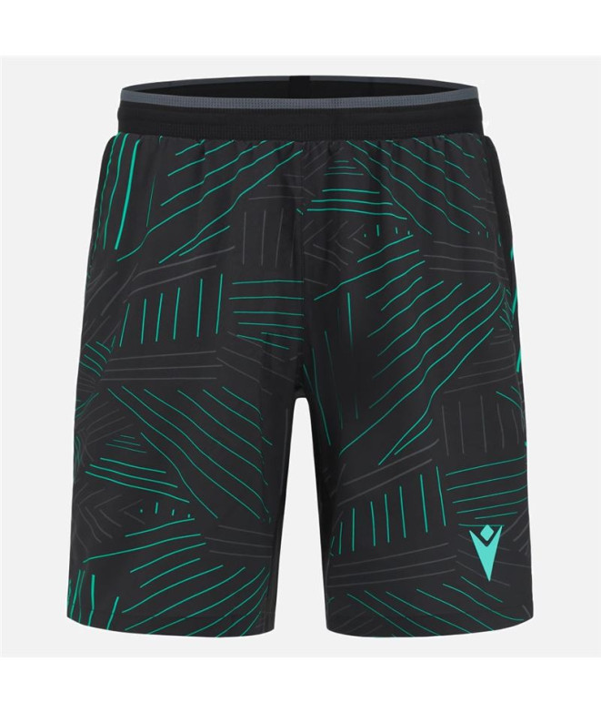 Pantalón de Pádel Macron Cd Miguel Negro/Aqua...