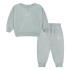 Conjunto Nike Essential Fleece Crew Set Infantil Verde