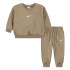 Conjunto Nike Essential Fleece Crew Set Infantil Hemp