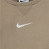 Conjunto Nike Essential Fleece Crew Set Infantil Hemp