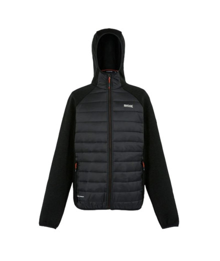 Chaqueta de Montaña Regatta Newhill Hybrid Hombre Negro