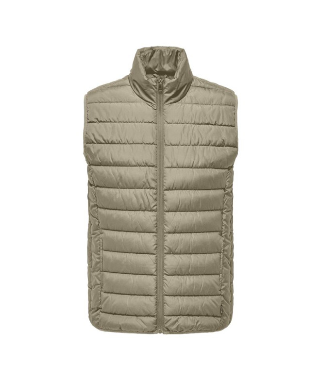 Chaleco Only & Sons Onsbrody Quilt Vest Otw Vd...