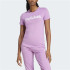 Camiseta adidas Essentials Slim Logo Mujer Morado