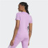 Camiseta adidas Essentials Slim Logo Mujer Morado