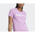 Camiseta adidas Essentials Slim Logo Mujer Morado