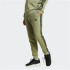 Pantalón adidas Essentials Fleece Tapered Cuff 3-Stripes Hombre Verde