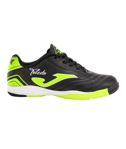 Zapatillas de Fútbol sala Joma Toledo 2491 Negro Verde...