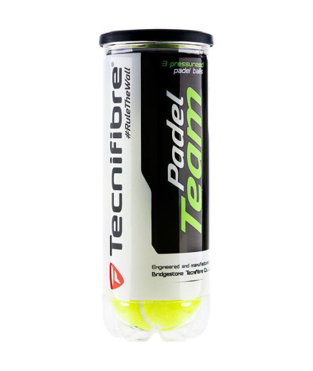 Pelotas de Pádel Tecnifibre Team (Tubos de 3 )