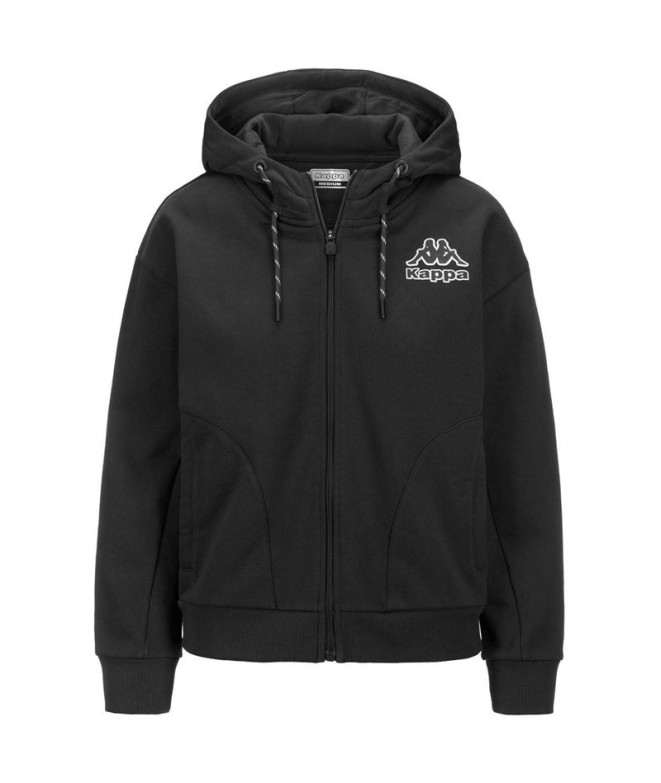 Chaqueta Kappa Femisa Jkt Mujer Negro