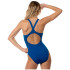 Bañador de Natación Aquarapid Costume Intero Azul Mujer