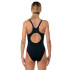 Bañador de Natación Aquarapid Costume Intero Negro Mujer