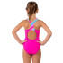Bañador de Natación Aquarapid Costume Intero Rosa Infantil