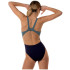 Bañador de Natación Aquarapid Costume Intero Violet Mujer