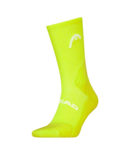 Calcetines Head Tennis 1P Amarillo Fluor