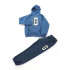 Chándal Converse Cstar Fleece Niño Azul Marino