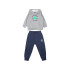 Chándal Converse Dissected Ctp Flc Infantil Gris/Marino