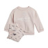 Conjunto adidas Brand Love Jogger Infantil Rosa