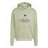 Sudadera adidas Brand Love French Terry Hoodie Hombre Verde