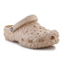 Zuecos Crocs Classic Geometric Clog Mujer Beige
