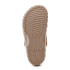 Zuecos Crocs Classic Geometric Clog Mujer Beige