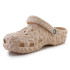 Zuecos Crocs Classic Geometric Clog Mujer Beige