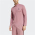 Sudadera de Fitness adidas Train Essentials Training Long-Sleeve Hombre Rosa