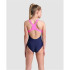 Bañador de Natación Arena Kikko V Niña Navy/