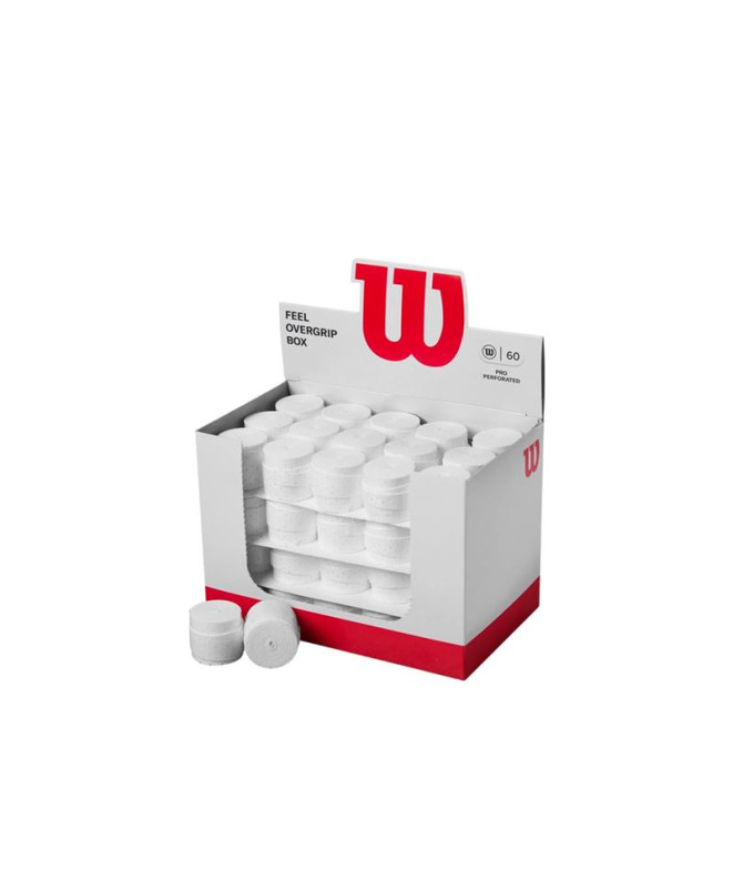 Overgrip de Tenis Wilson Pro Perforated Box 60...