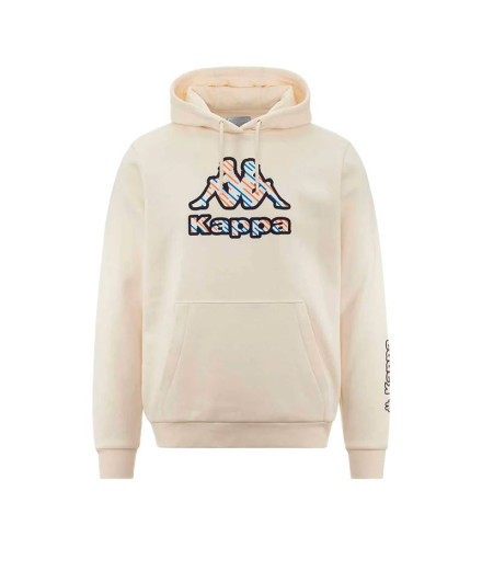 Sudadera Kappa Fetro Swt Hombre Blanco Whisper