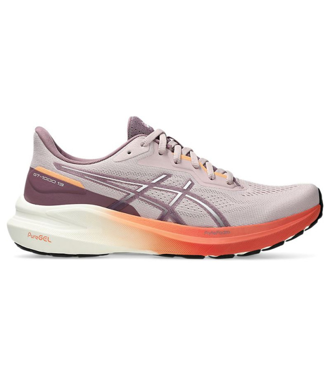 Zapatillas de Running ASICS Gt-1000 13 Mujer Rosa