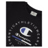 Camiseta Champion Long Sleeve Crewneck Hombre Negro