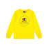 Camiseta Champion Long Sleeve Crewneck Hombre Amarillo