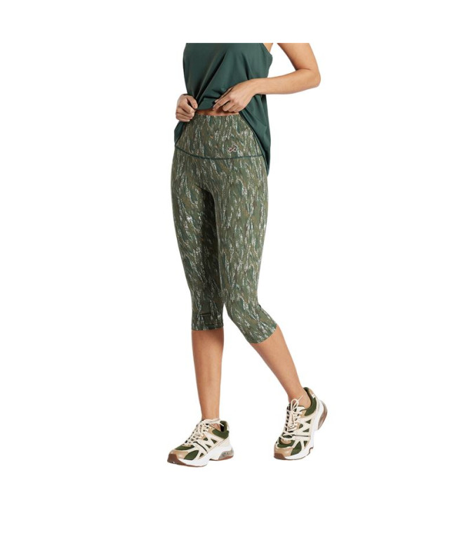 Malla de Fitness Ditchil Capri Vibrant Mujer...