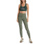 Mallas de Fitness Ditchil Vibrant Mujer Verde Flores