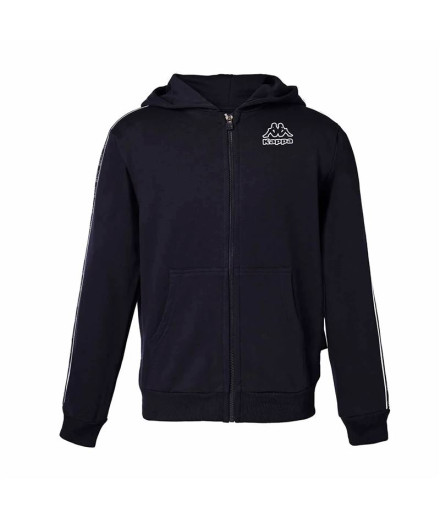 Sudadera Kappa 8031F0036 T-Swt Boy Niño Azul/Blanco