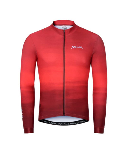 Maillot de ciclismo Spiuk Top Ten Hombre Rojo