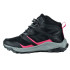 Botas de montaña Hi-Tec Toubkal Mid Wp  Black/Grey/Geranium Mujer