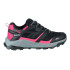 Zapatillas de Montaña Hi-Tec Toubkal Low Wp  Black/Grey/Geranium Mujer