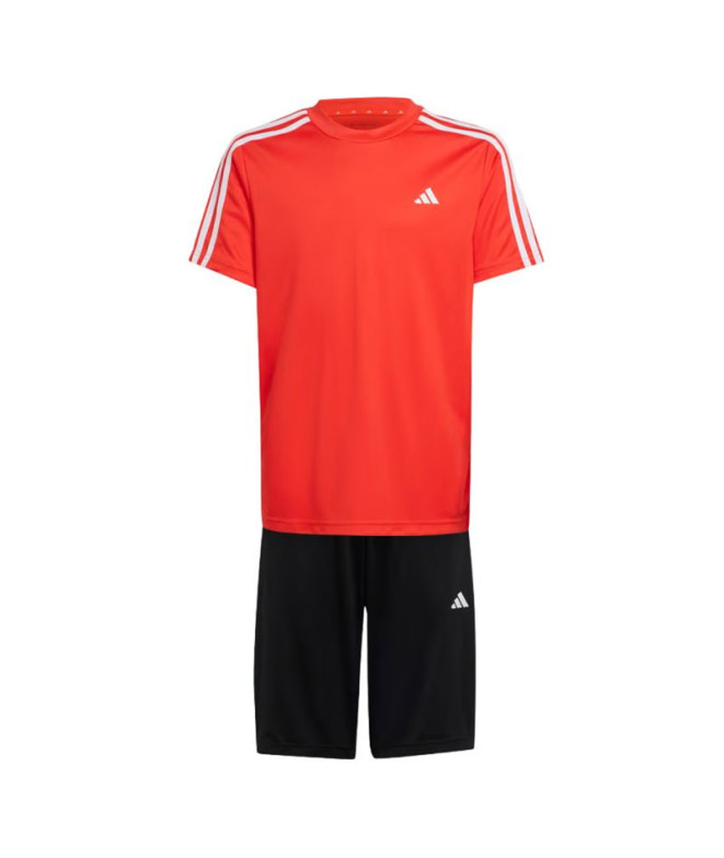 Conjunto adidas Essentials Aeroready 3 Bandas...