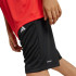 Conjunto adidas Essentials Aeroready 3 Bandas Regular Fit Infantil Rojo/Blanco