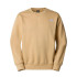 Sudadera de Montaña The North Face Essential Relaxed Crew Khaki  Hombre
