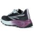 Zapatillas de Trail Hi-Tec Flash Negro/Gris Mujer