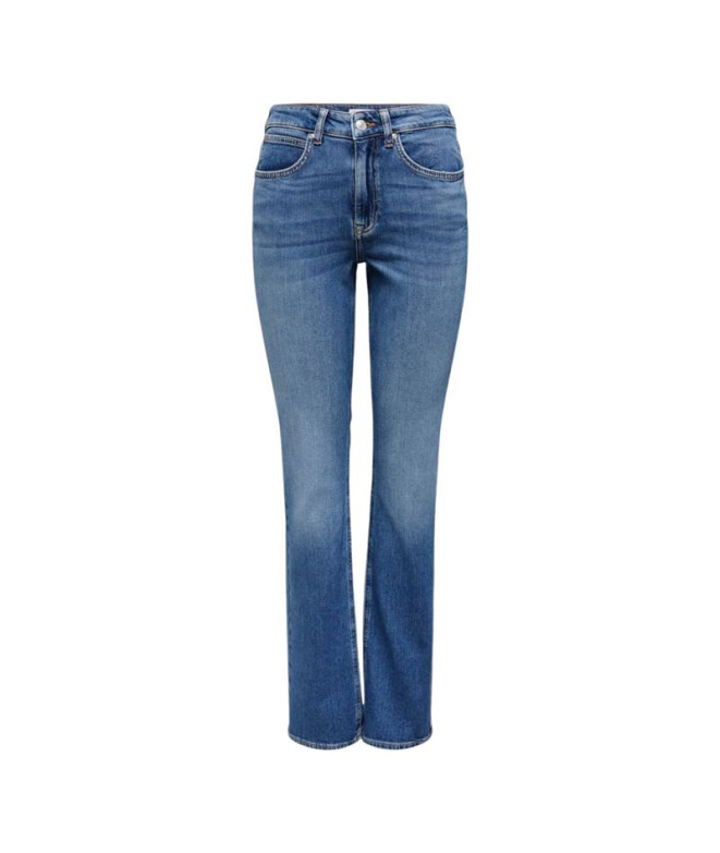 Pantalones Only Onleverly Mw Flared D Cro187...