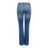 Pantalones Only Onleverly Mw Flared D Cro187 Medium Blue Denim Mujer