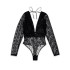 Body Black Limba Long Sleeve Sade Negro