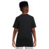 Camiseta Nike Sportswear Big Niño Negro