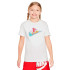 Camiseta Nike Sportswear Big Niño Blanco